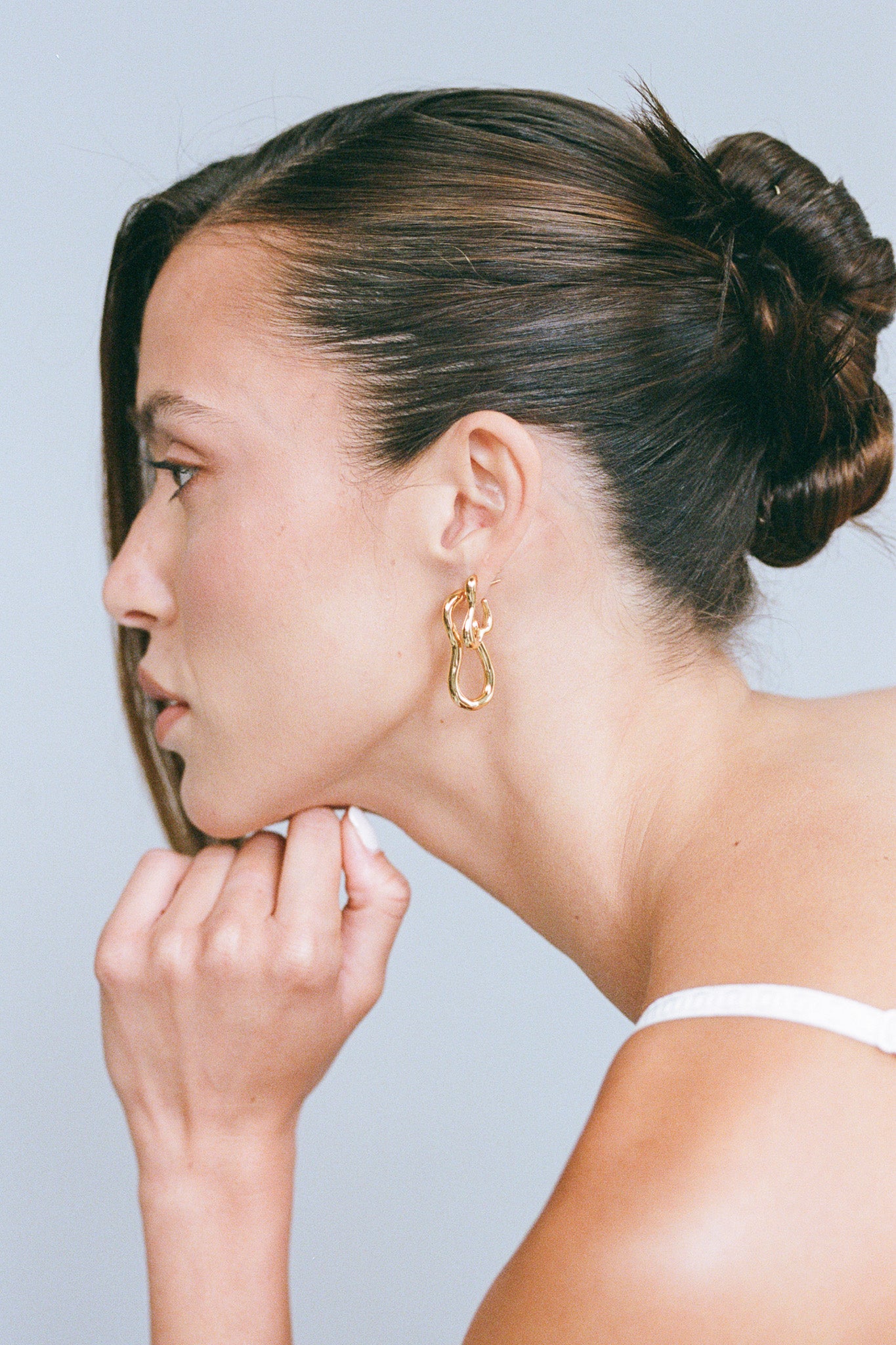 Porter Jewellery | 18k Gold Vermeil | Baby Bones Earrings