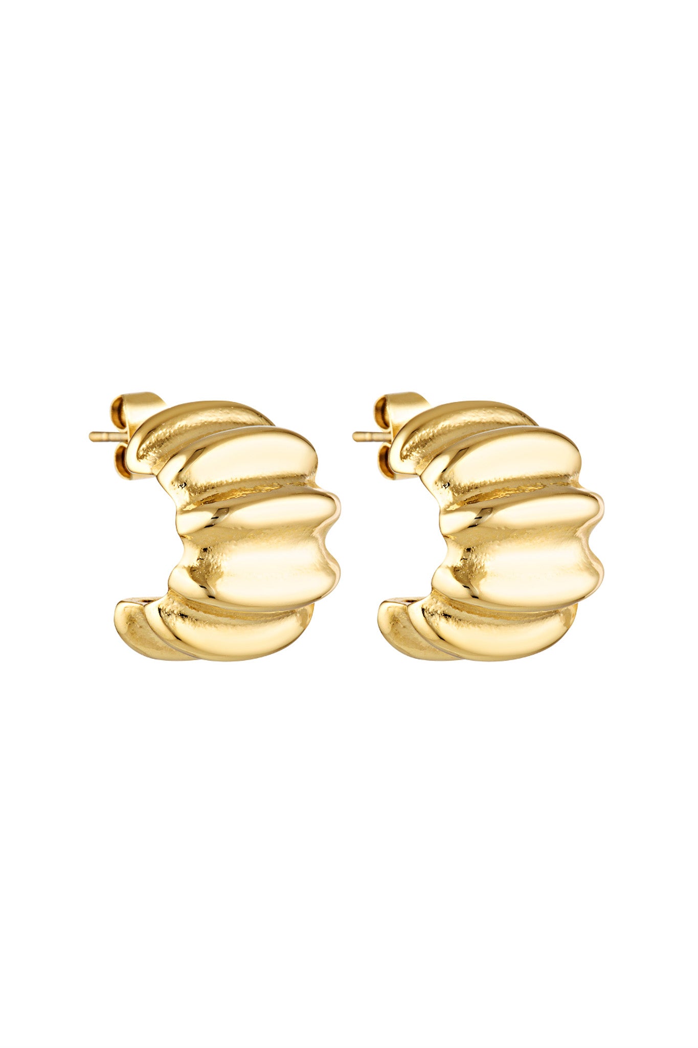 Porter Jewellery | 18k gold vermeil | Snail Earrings